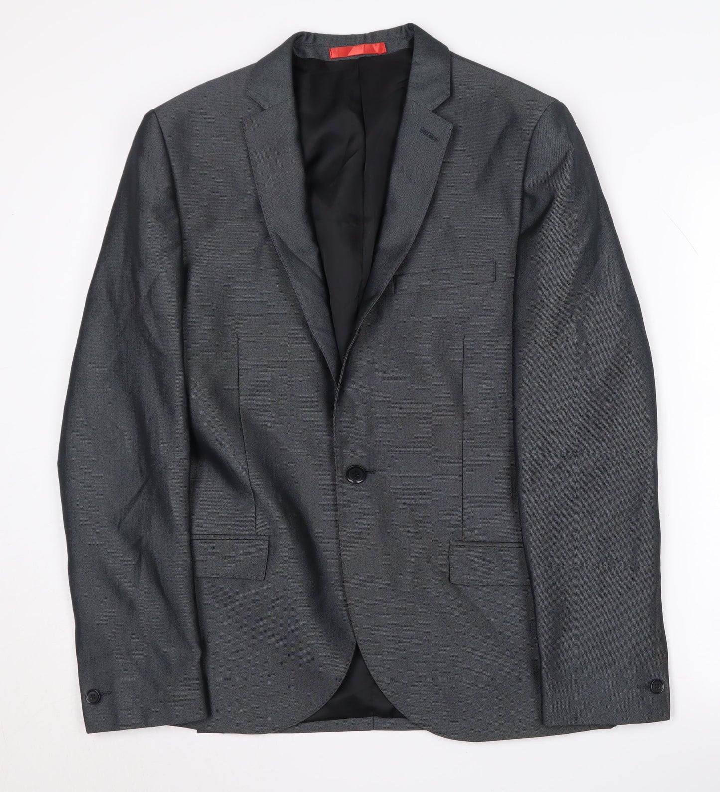 Mens UK Size 38 Ventuno 21 Regular Grey Suit Jacket