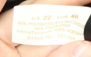 Ann Harvey Women's Grey Pinstripe Blazer Size 22