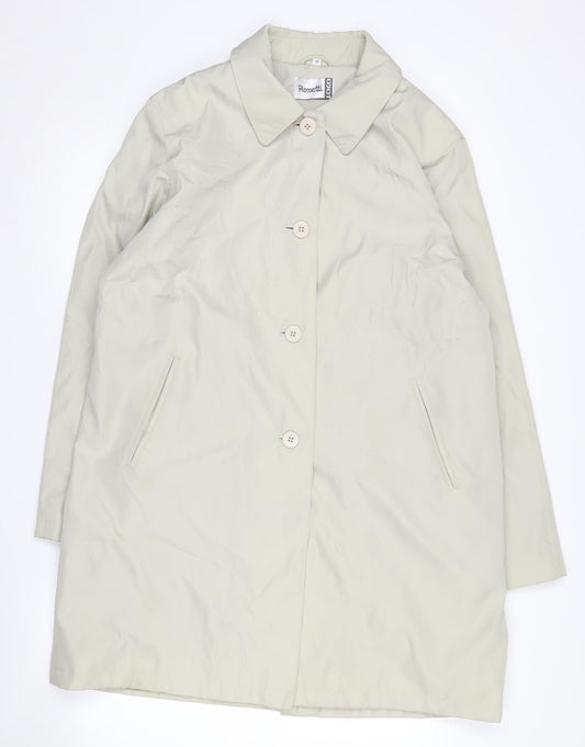 Womens UK Size 18 Rossetti Ivory Overcoat