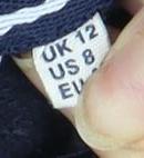 Superdry Unisex Adults Blue Hoodie Logo Size 12