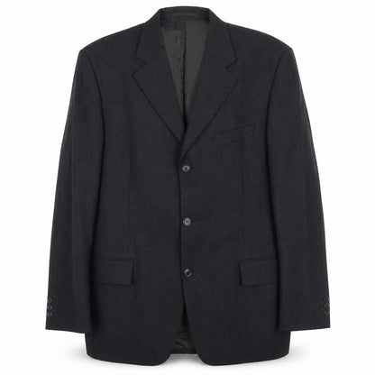 Mens UK Size 40 Pierre Cardin Regular Black Suit Jacket