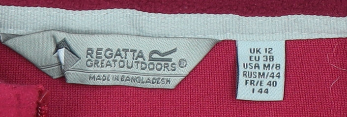 Regatta Women's Red Pullover Sweatshirt Size 12