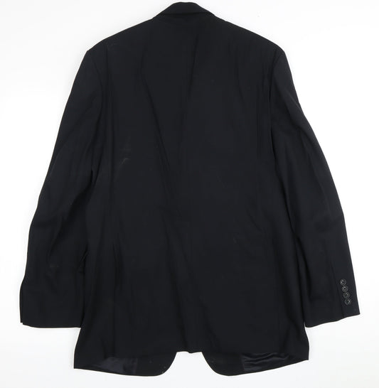 Austin Reed Men's Black Blazer 40 Regular Jacket