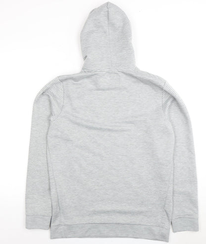 Mens UK Size M JACK & JONES Grey Pullover Hoodie