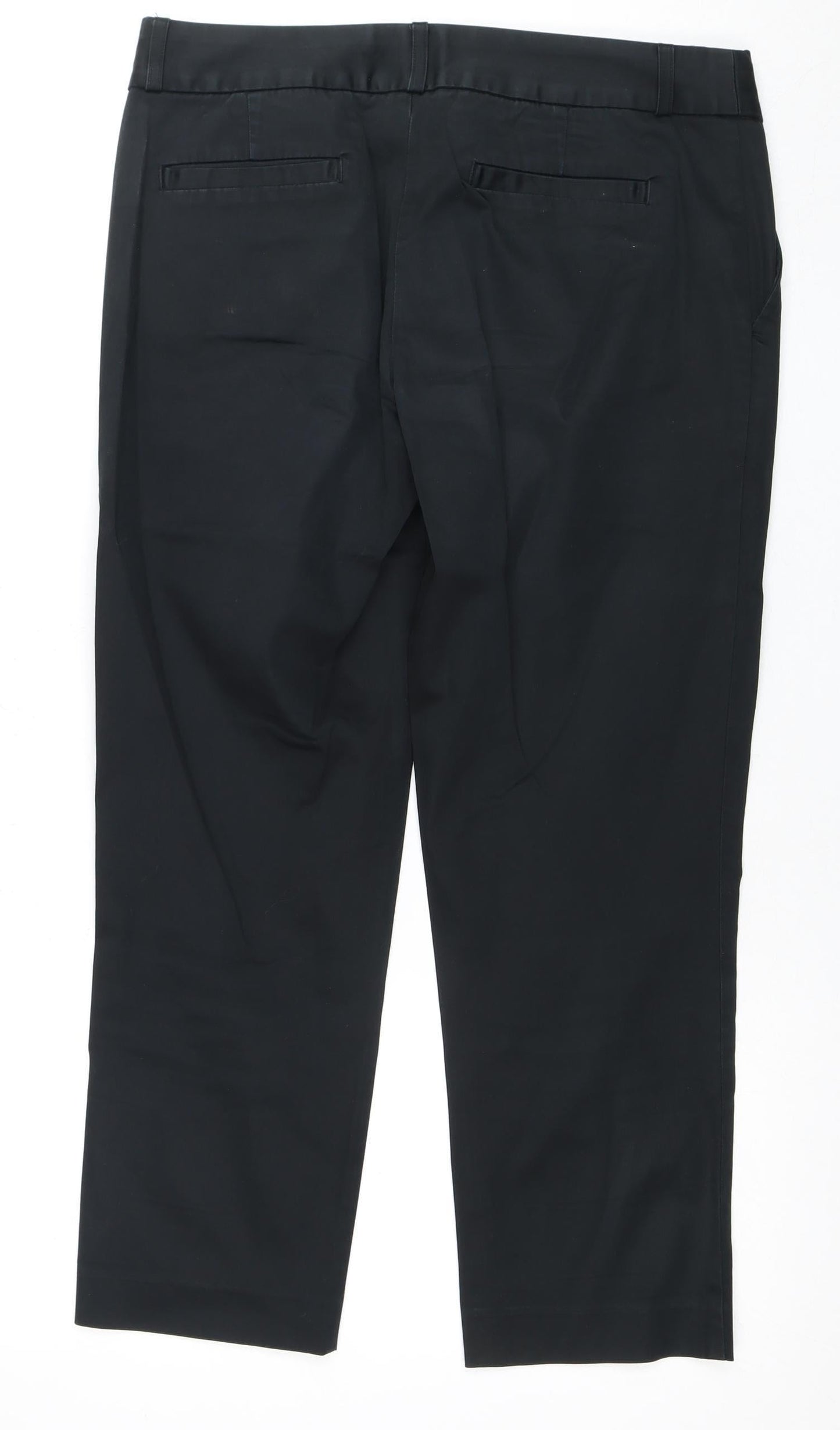 Banana Republic Women Black Stretch Trousers Size 6