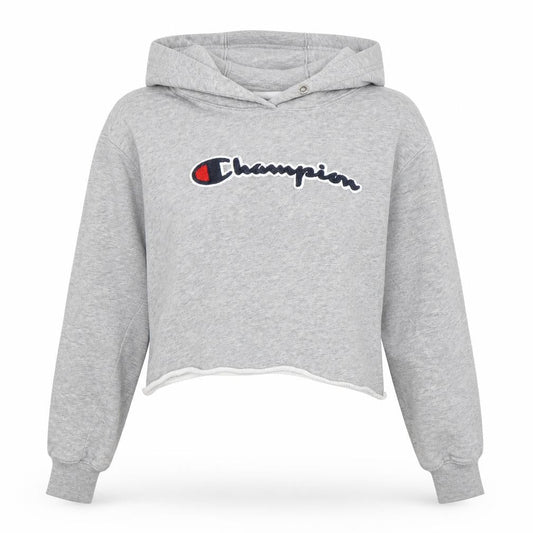Womens UK Size S Champion Grey Pullover Hoodie
