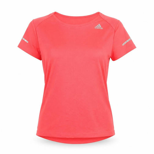 Womens UK Size XS adidas Pink Running & Jogging Gym & Training T-Shirt