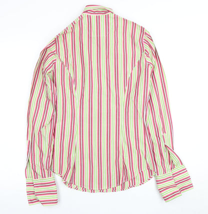 Womens UK Size 8 TM Lewin Multicoloured  Button-Up