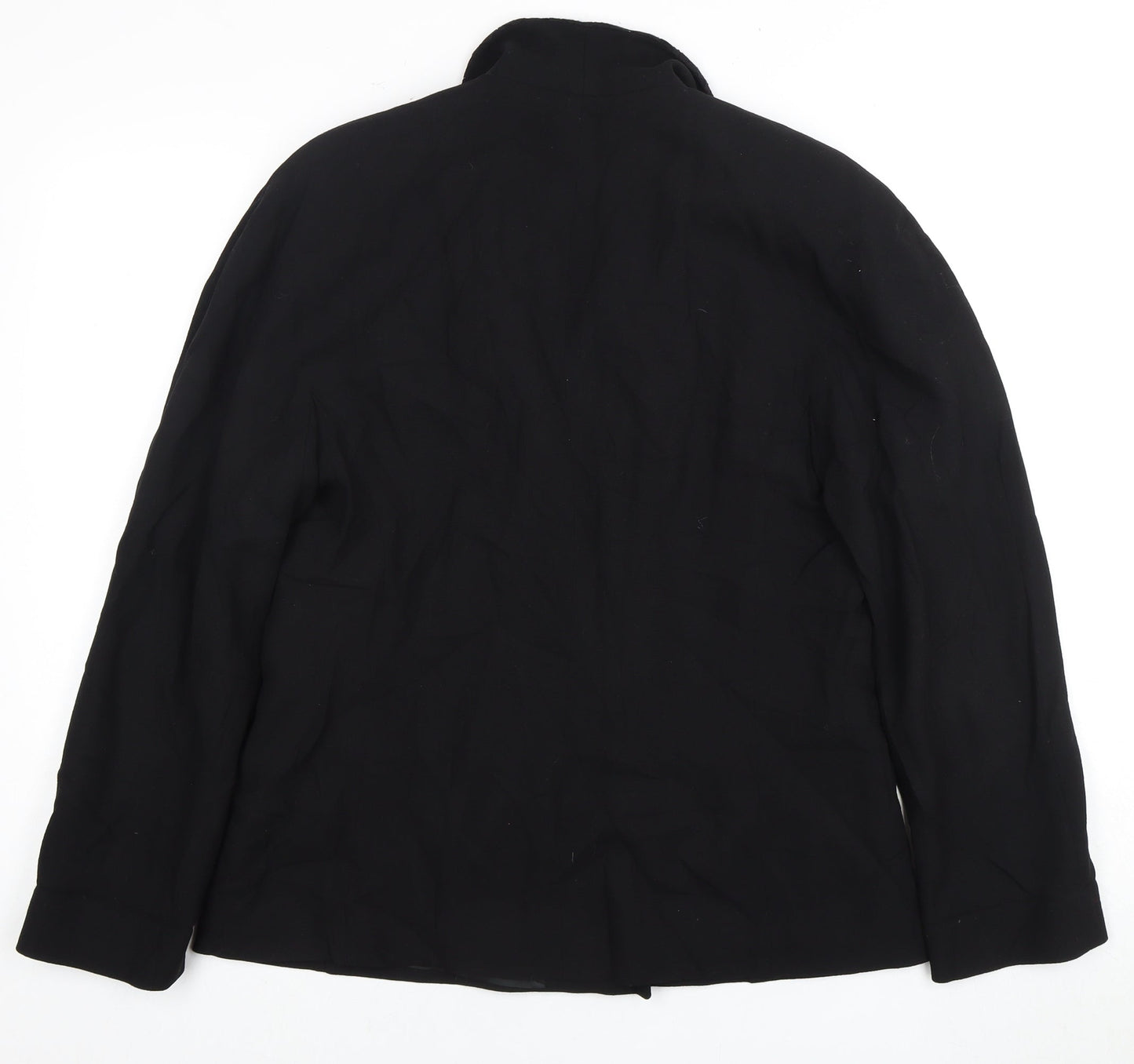 Womens UK Size 14 Laura Ashley Regular Black Blazer