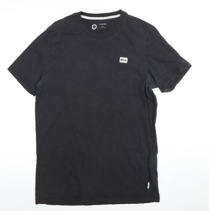 Mens UK Size M JACK & JONES Black  T-Shirt