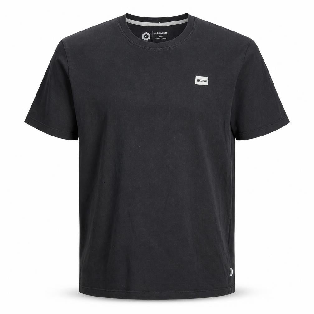 Mens UK Size M JACK & JONES Black  T-Shirt