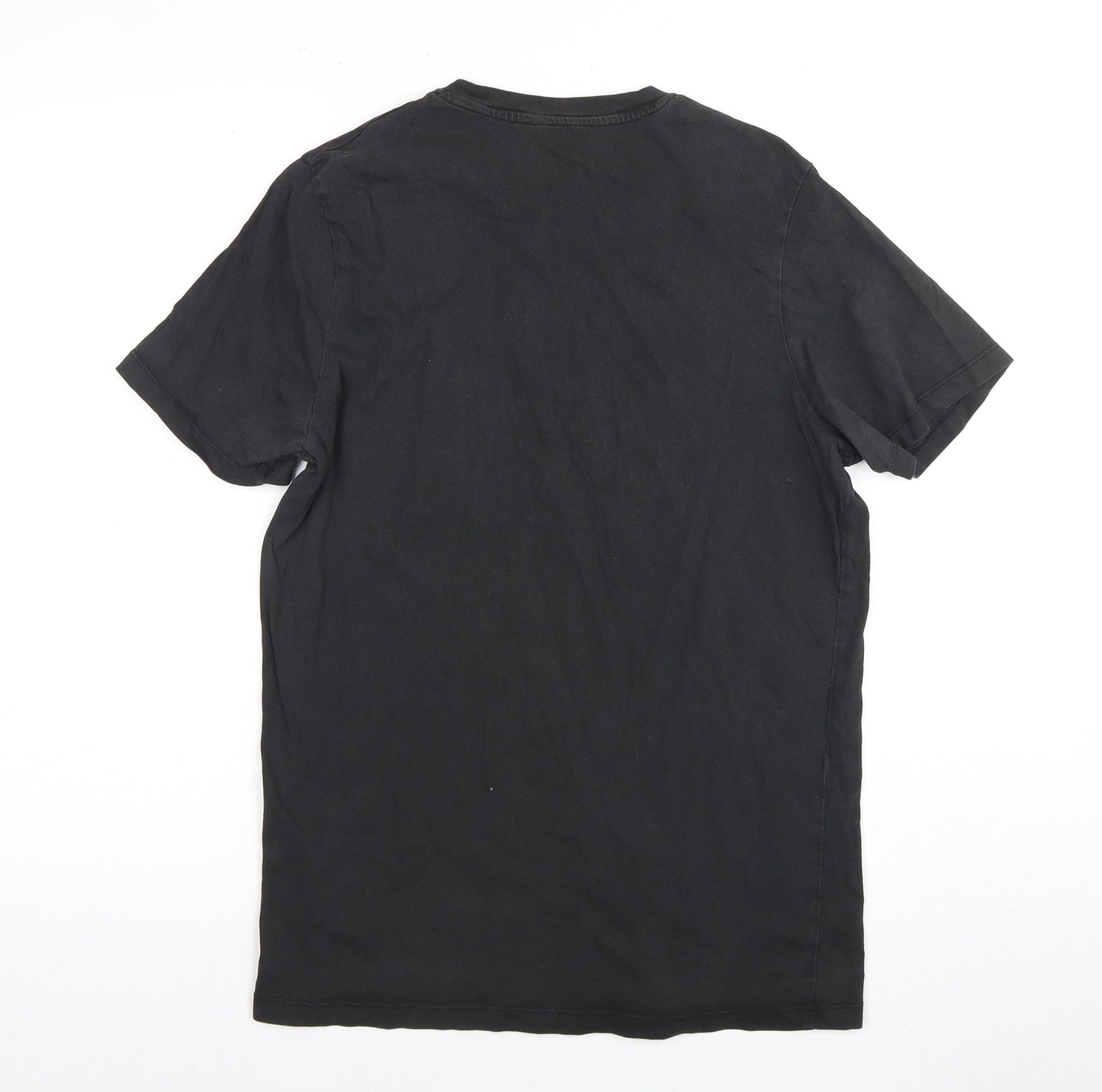 Mens UK Size M JACK & JONES Black  T-Shirt