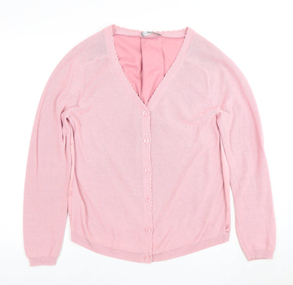 Laura Ashley Women's Pink Cardigan