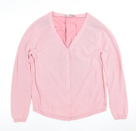 Laura Ashley Women's Pink Cardigan