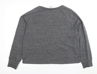 Champion Unisex Grey Sweatshirt Large Crew Neck