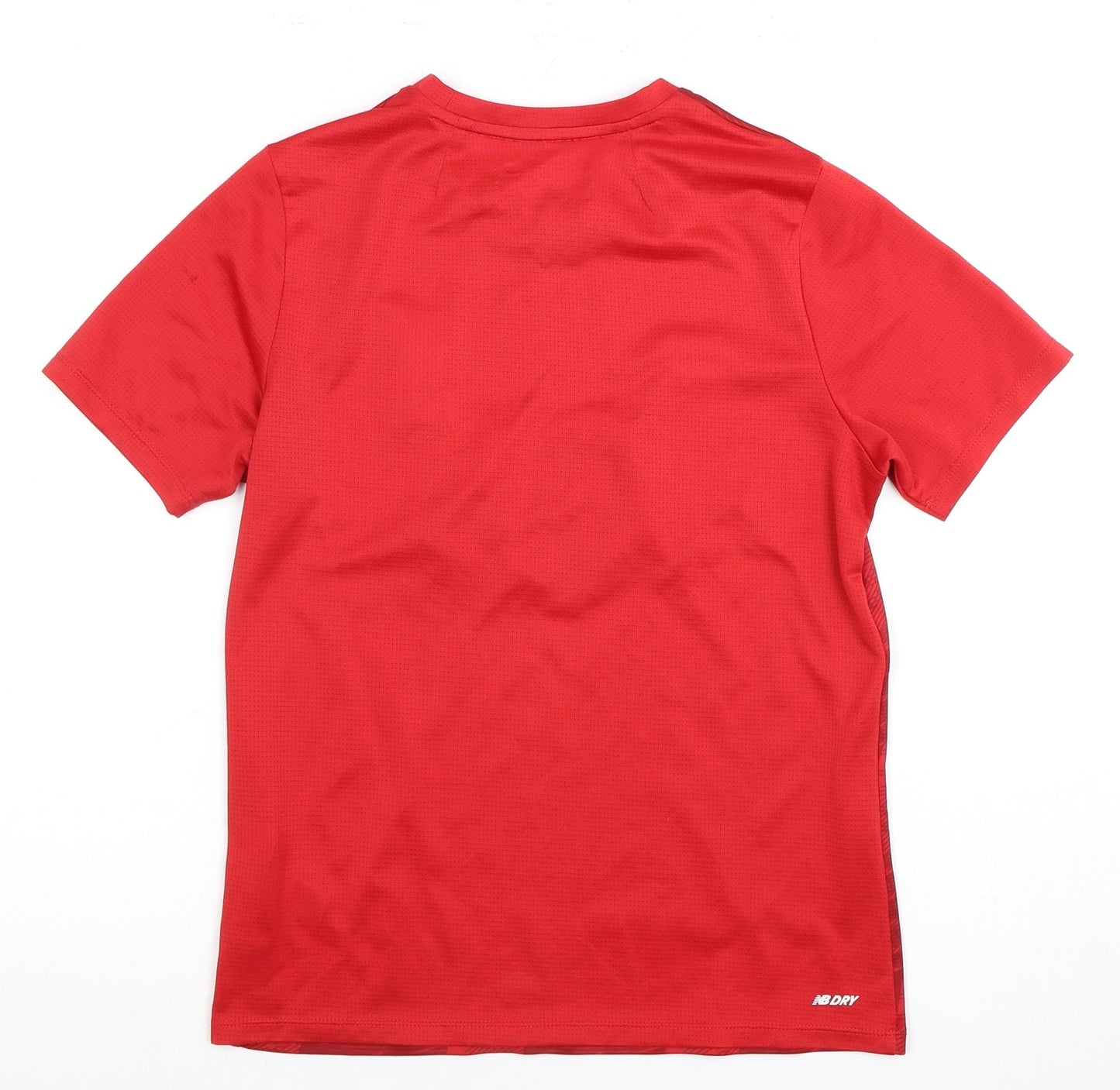 New Balance Boys Red Football Jersey T-Shirt Size 14