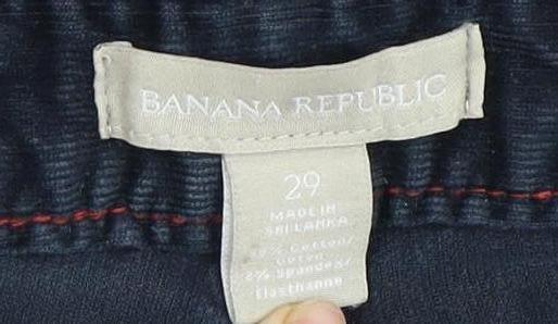 Banana Republic Women's Blue Trousers, Size 29