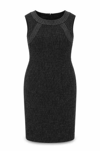 Jaeger Women's Black Dress Size 12, Zip Closure