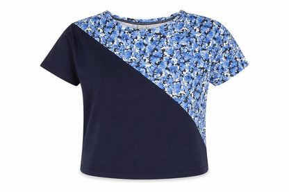 Womens UK Size S Fat Face Blue  T-Shirt