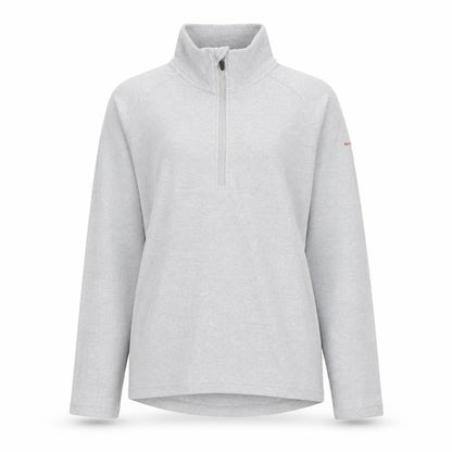 Front view of Trespass Grey Pullover unisex sweatshirt, size 6, high neck