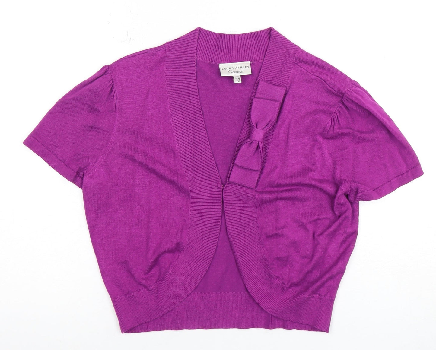 Womens UK Size 12 Laura Ashley Purple Shrug