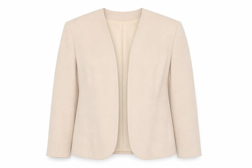 Jacques Vert Women's Beige Blazer, Size 12, Formal Wear