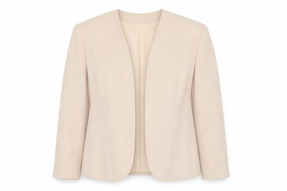 Jacques Vert Women's Beige Blazer, Size 12, Formal Wear