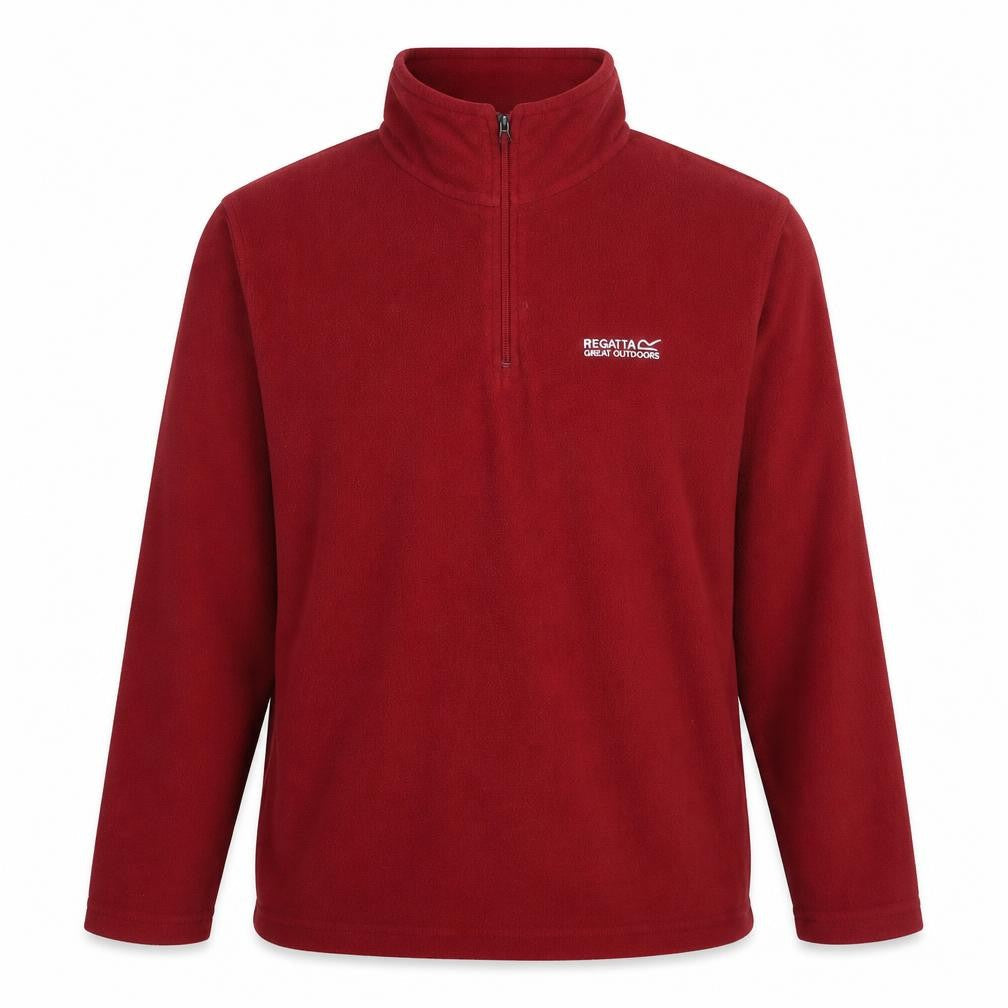 Mens UK Size S Regatta Red 1/2 Zip Sweatshirt