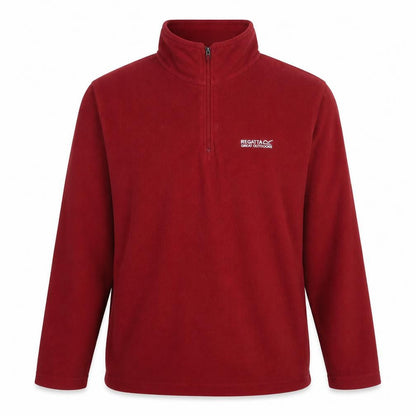 Mens UK Size S Regatta Red 1/2 Zip Sweatshirt