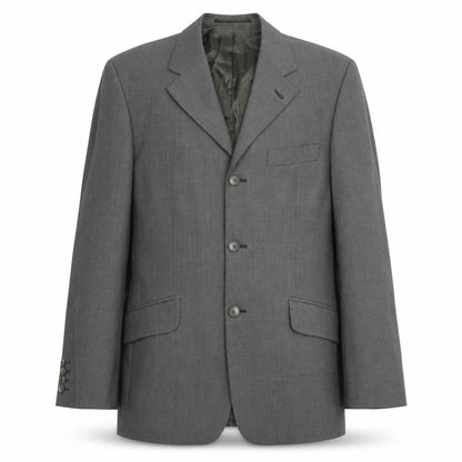 Mens UK Size 38 Jeff Banks Regular Grey Suit Jacket