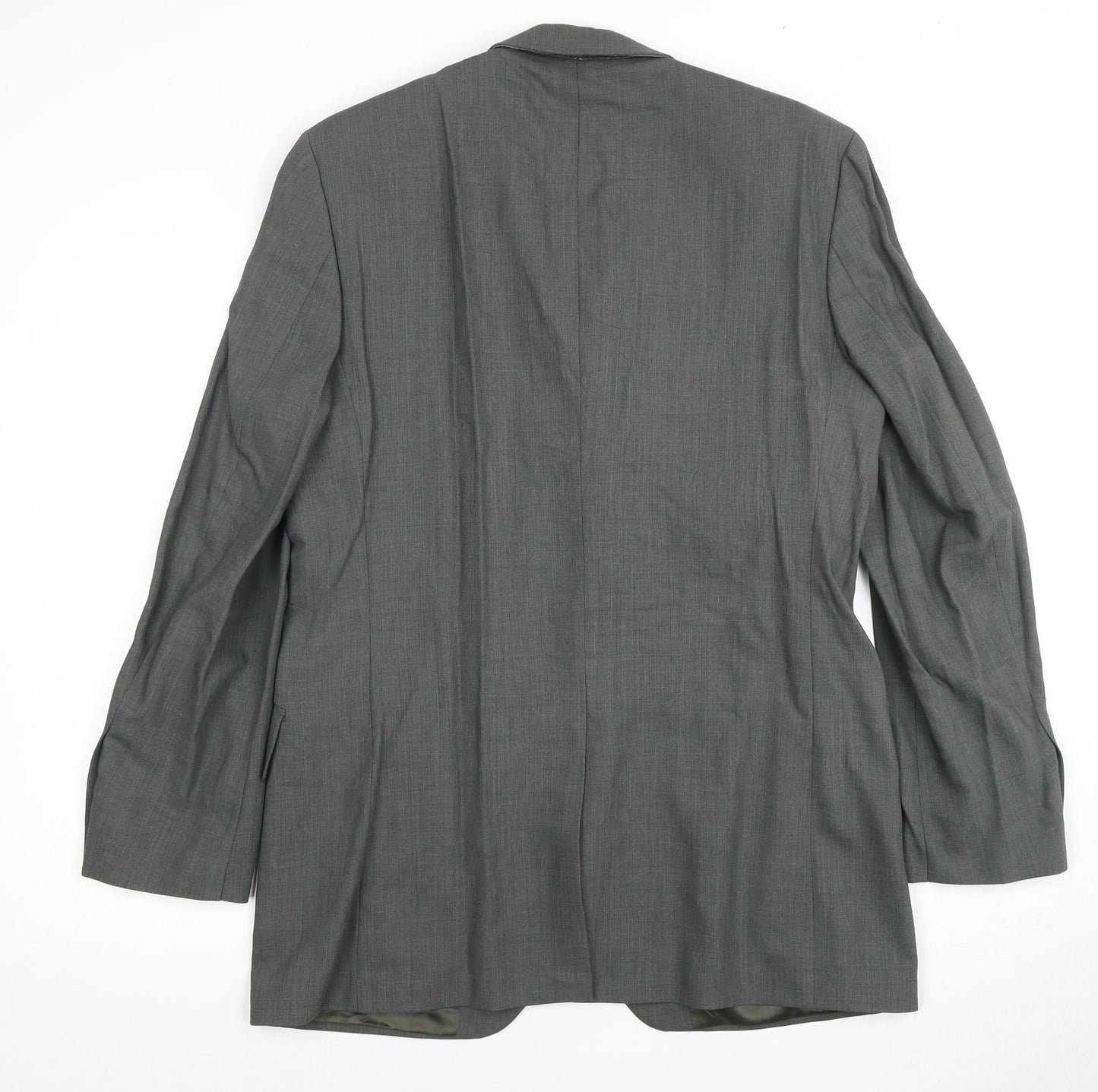 Mens UK Size 38 Jeff Banks Regular Grey Suit Jacket