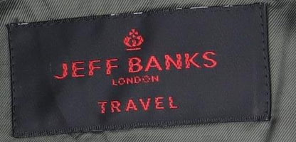 Mens UK Size 38 Jeff Banks Regular Grey Suit Jacket