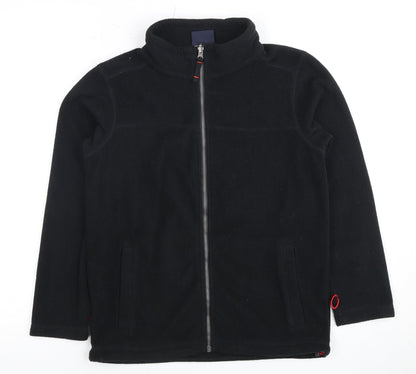 Tog Twenty Four Boys Black Polyester Basic Jacket 9-10 Years