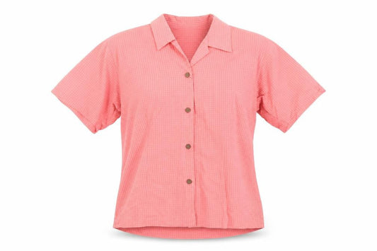 Womens UK Size S Columbia Pink  Button-Up