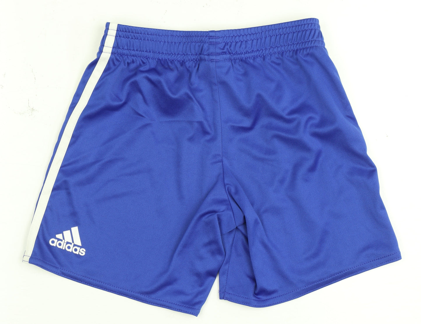 Adidas Boys Blue Football Shorts 5-6 Years