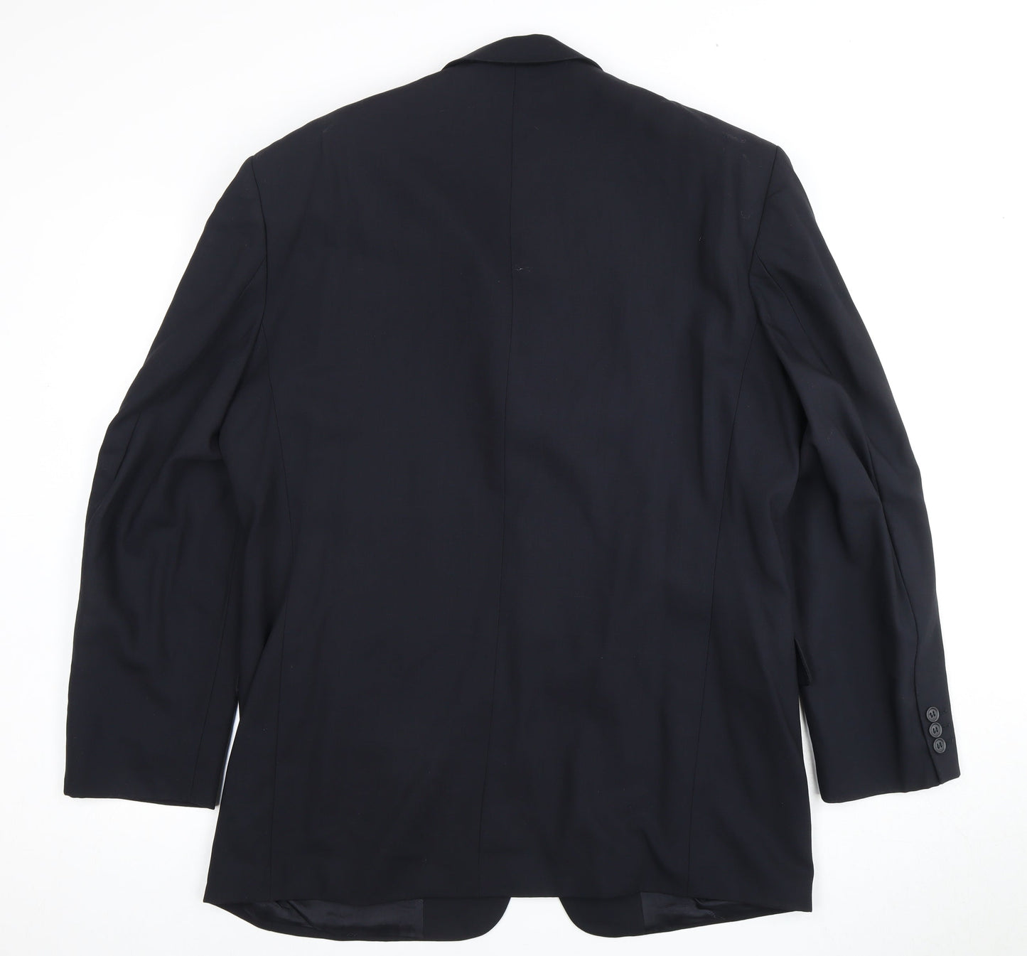 Mens UK Size 42 Pierre Cardin Regular Blue Suit Jacket