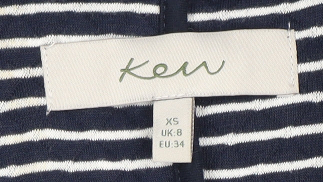 Kew Women's Blue Polka Dot Blazer XS