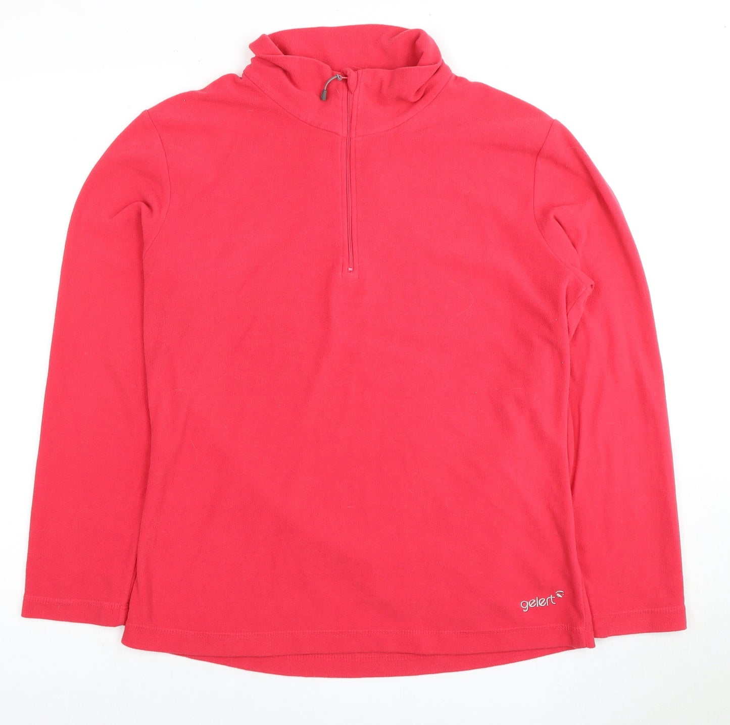 Gelert Red Women's Fleece Sweatshirt Size 16