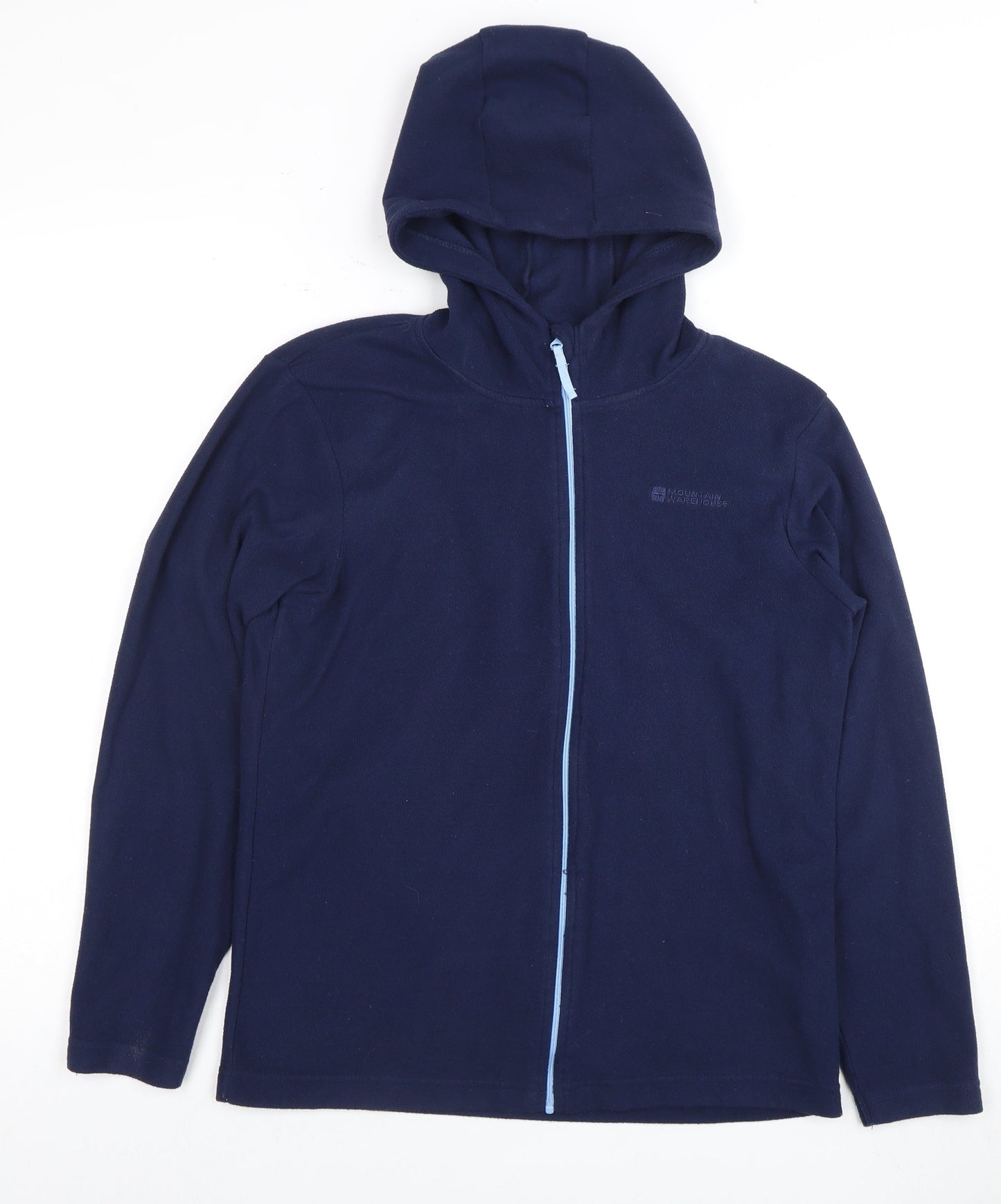 Mountain Warehouse Boys Blue Fleece Zip-Up Hoodie Jacket 13Y