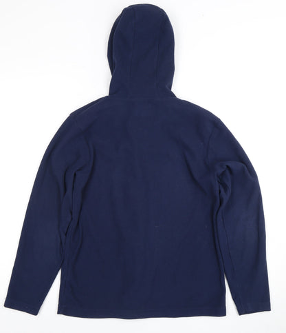 Mountain Warehouse Boys Blue Fleece Zip-Up Hoodie Jacket 13Y