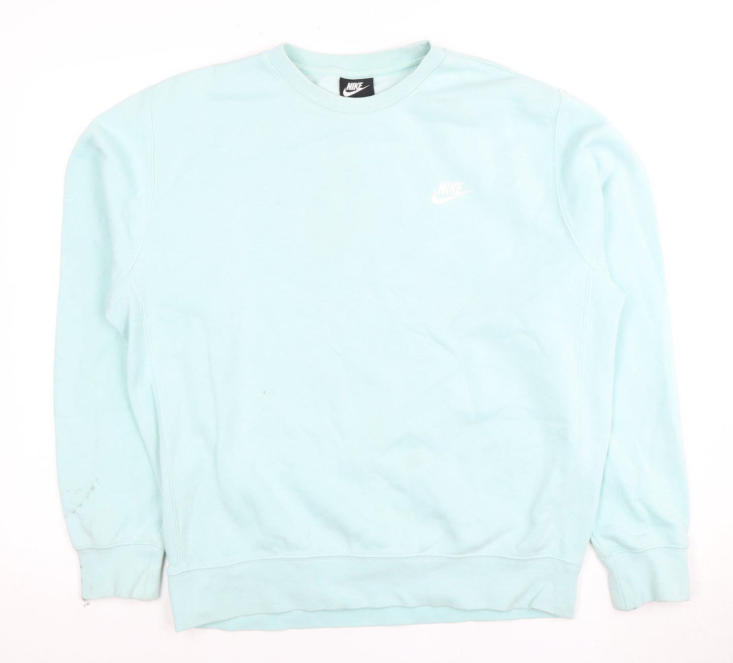 Nike Unisex Blue Pullover Sweatshirt M