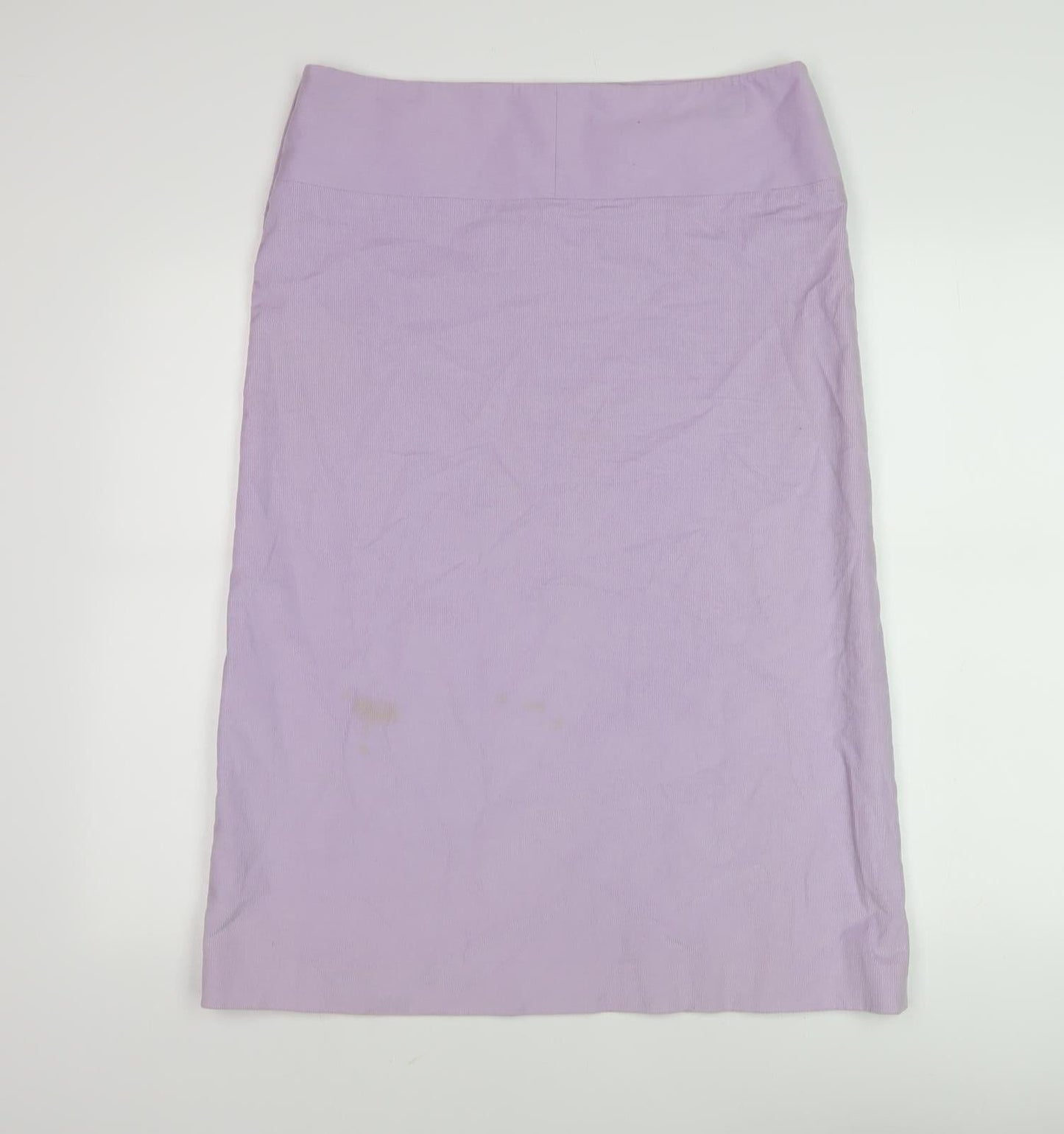 Marks and Spencer Women's Purple Pencil Skirt Size 14