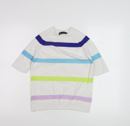 Womens UK Size S Marks and Spencer Multicoloured Pullover Jumper