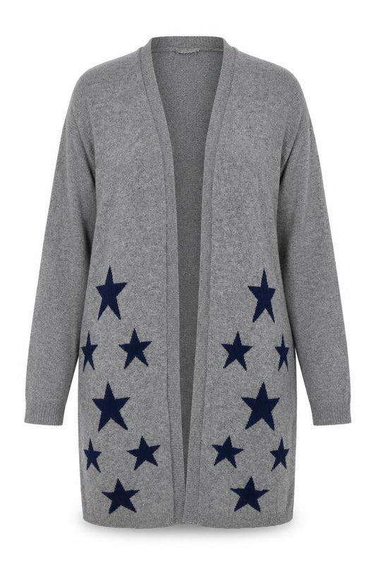 Womens UK Size XL Clements Ribeiro Grey Cardigan Jumper