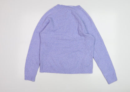 Womens UK Size M VERO MODA Purple Pullover Jumper