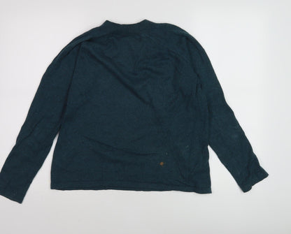 Womens UK Size 10 Thought Green Jumper Jumper