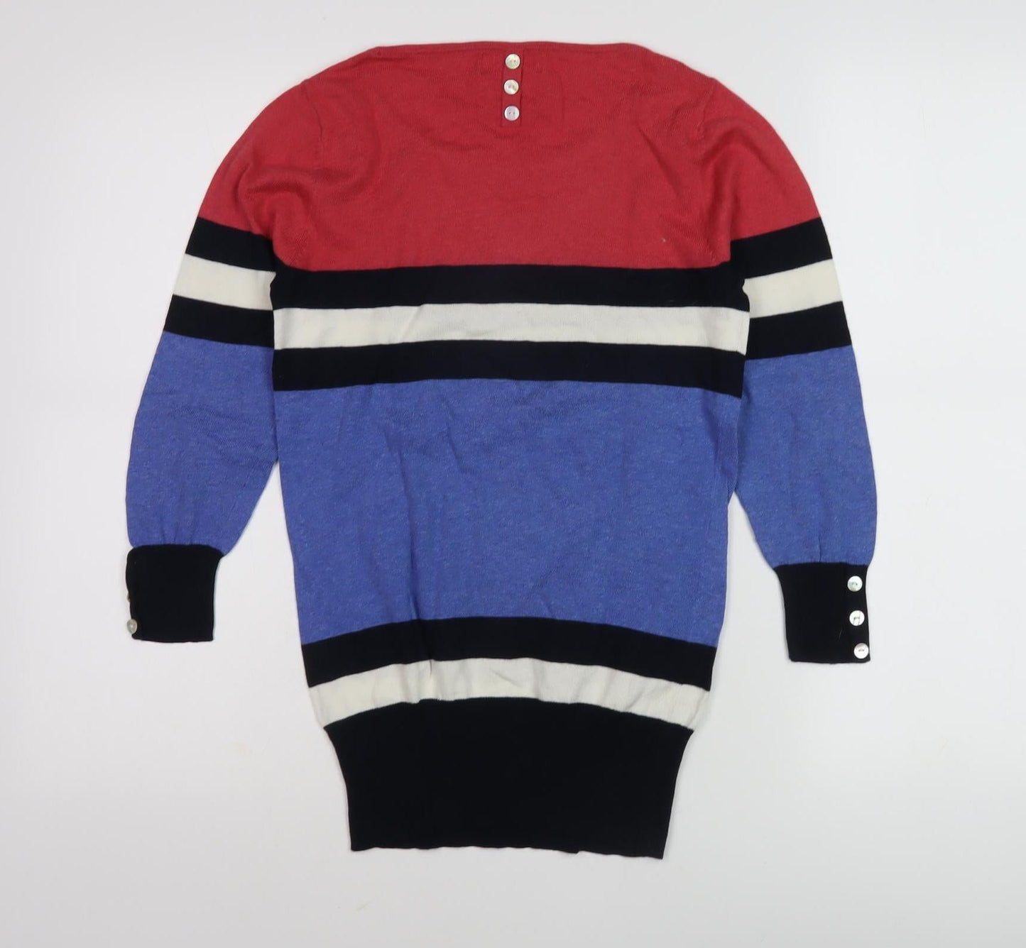 Womens UK Size 8 NEXT Multicoloured Pullover Jumper