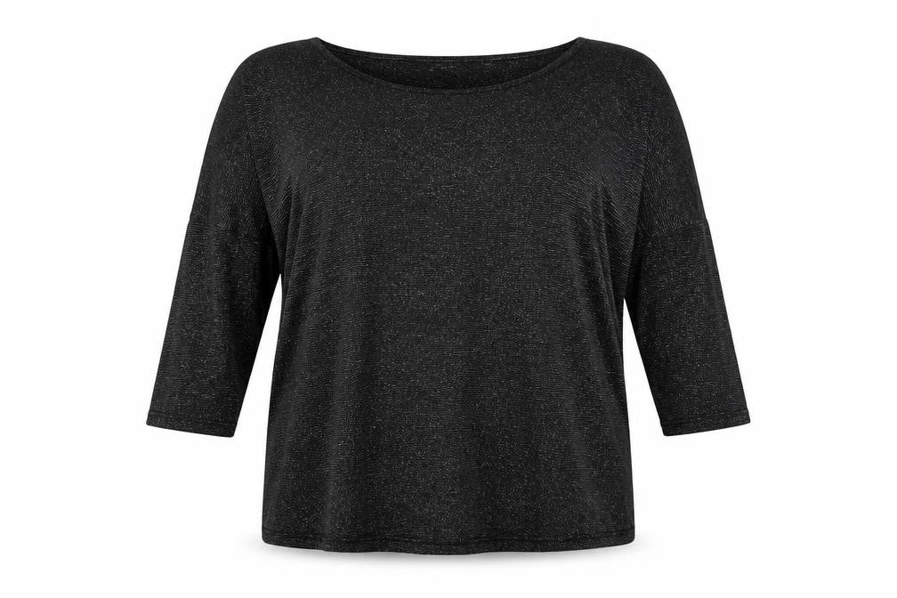 Womens UK Size 16 Marks and Spencer Black  T-Shirt