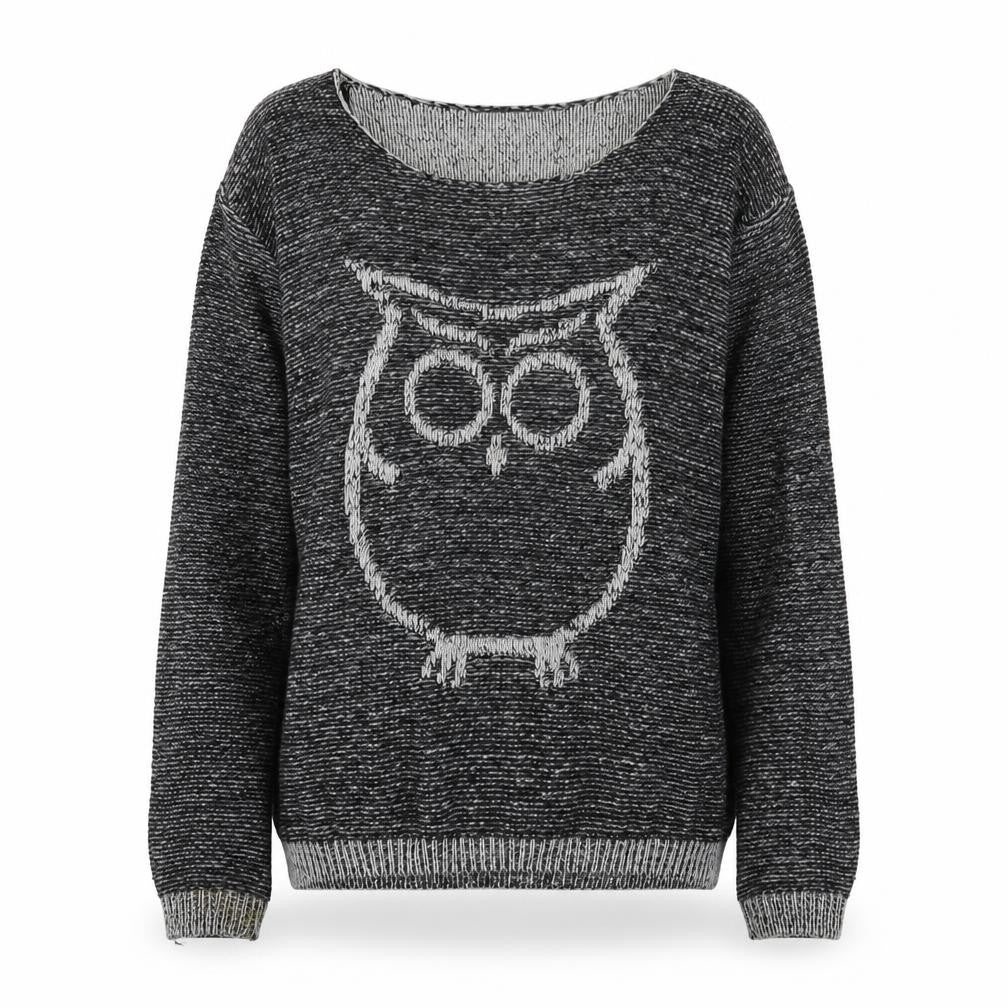 Womens UK Size S QED London Grey Pullover Jumper
