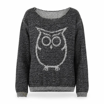 Womens UK Size S QED London Grey Pullover Jumper